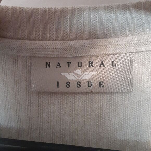 Natural Issue T Shirt Adult Mens XL Tall Beige Short Sleeve Outdoors - Picture 3 of 7